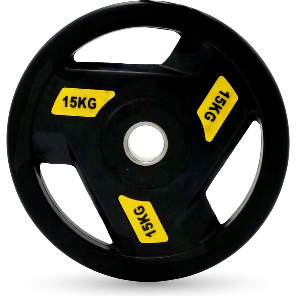 Диск обрезиненный c хватом UNIXFIT PRO 15 кг, 51 мм DG15RUBPYL