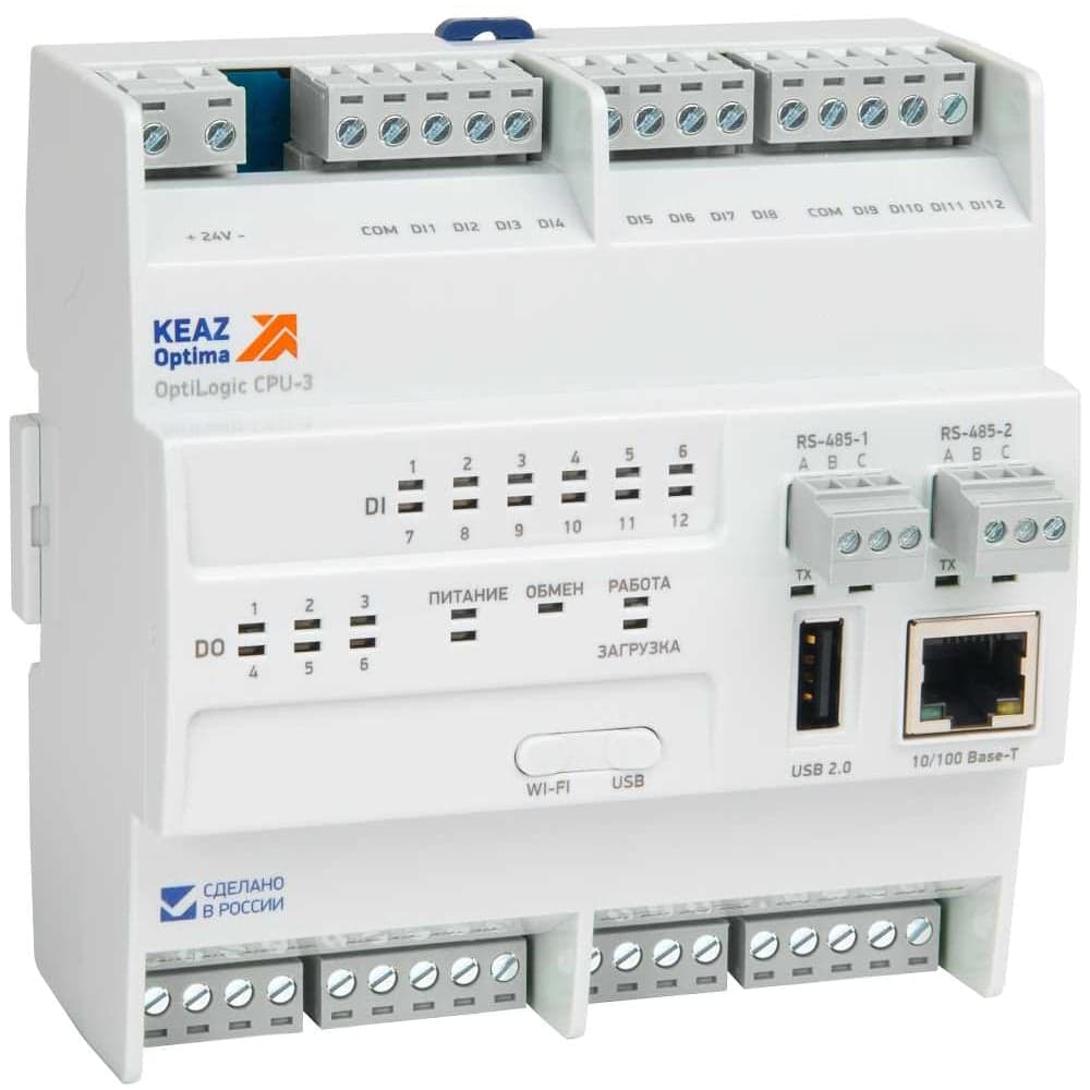 Модуль процессорный КЭАЗ OptiLogic L-CPU-3-M 293073