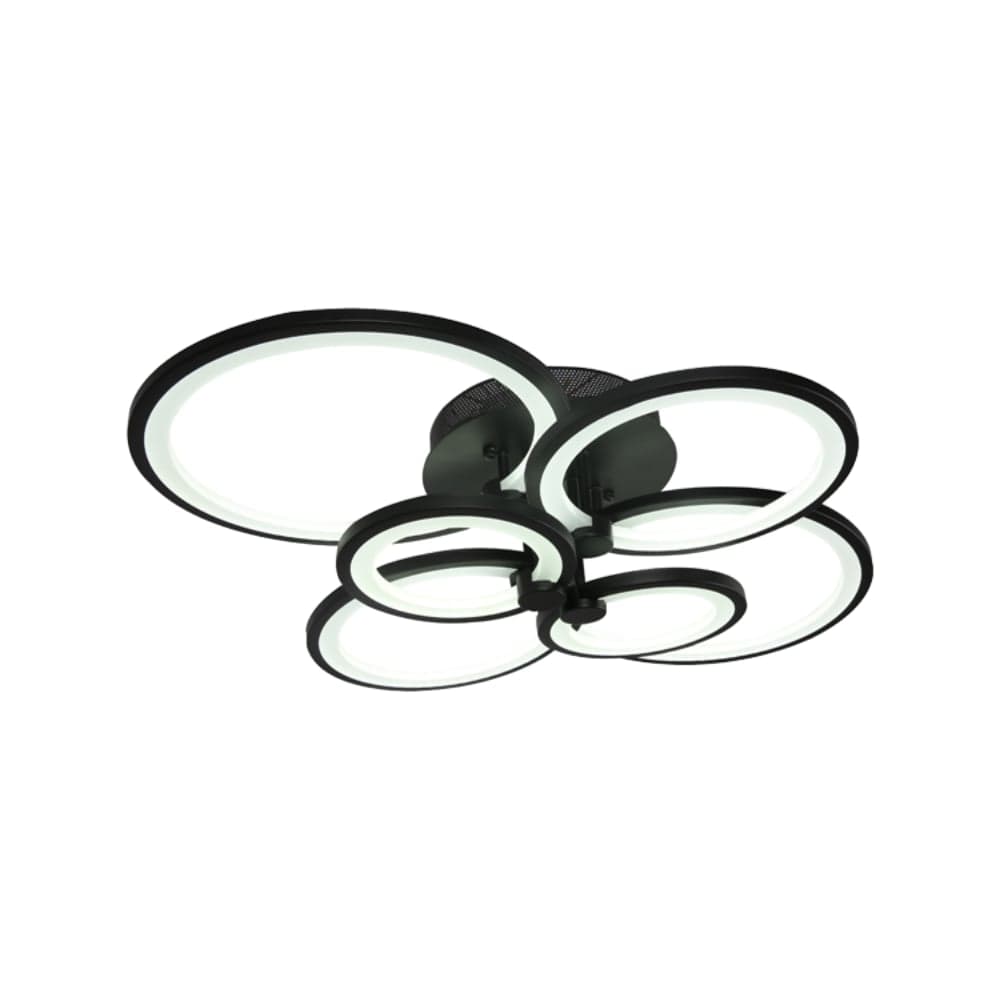 Управляемый светодиодный светильник MAXLIGHT Decor 2002 180W, black, 3000-6500К, Φ740*170 ММ 00-00000925