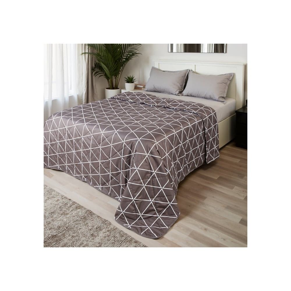 Покрывало LoveLife евро, Grid, 200*210±5 см, новосатин, 100% п/э 10290757