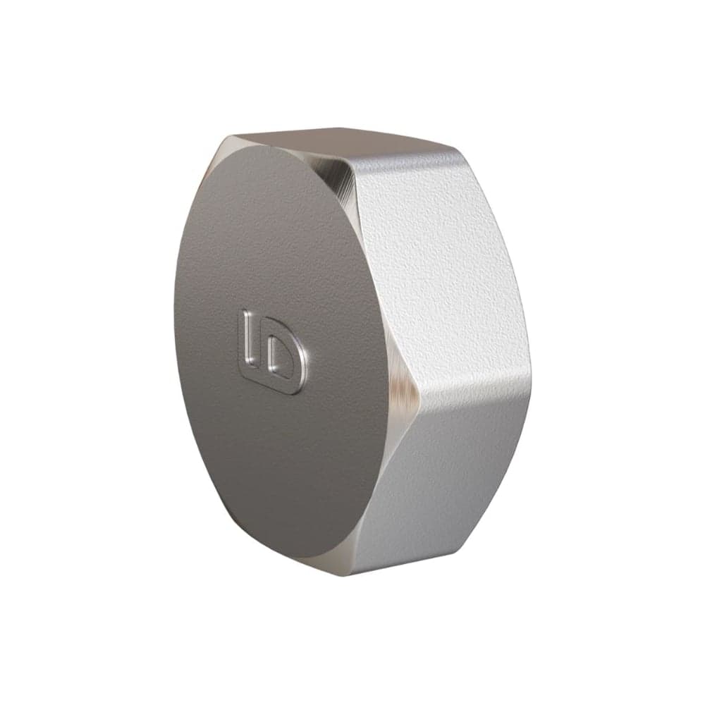 Заглушка LD Pride DN15 (1/2") ВР латунь никель LD.67.504.15.1
