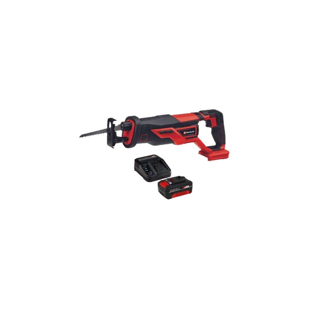Пила сабельная аккумуляторная Einhell PXC TE-AP 18/26 Li, 18 В, ход 26 мм, 0-2600 мин, Quck + 1 акк. 4 Ач + ЗУ 3 А 4326290SET