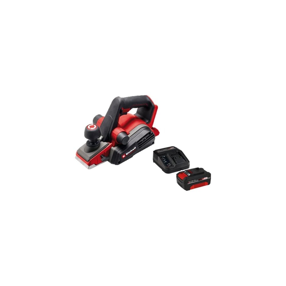 Рубанок аккумуляторный Einhell PXC TP-PL 18/3 Li BL, 18 В, 82 мм, 0-3 мм + 1 акк. 4 Ач + ЗУ 3 А 4345405SET