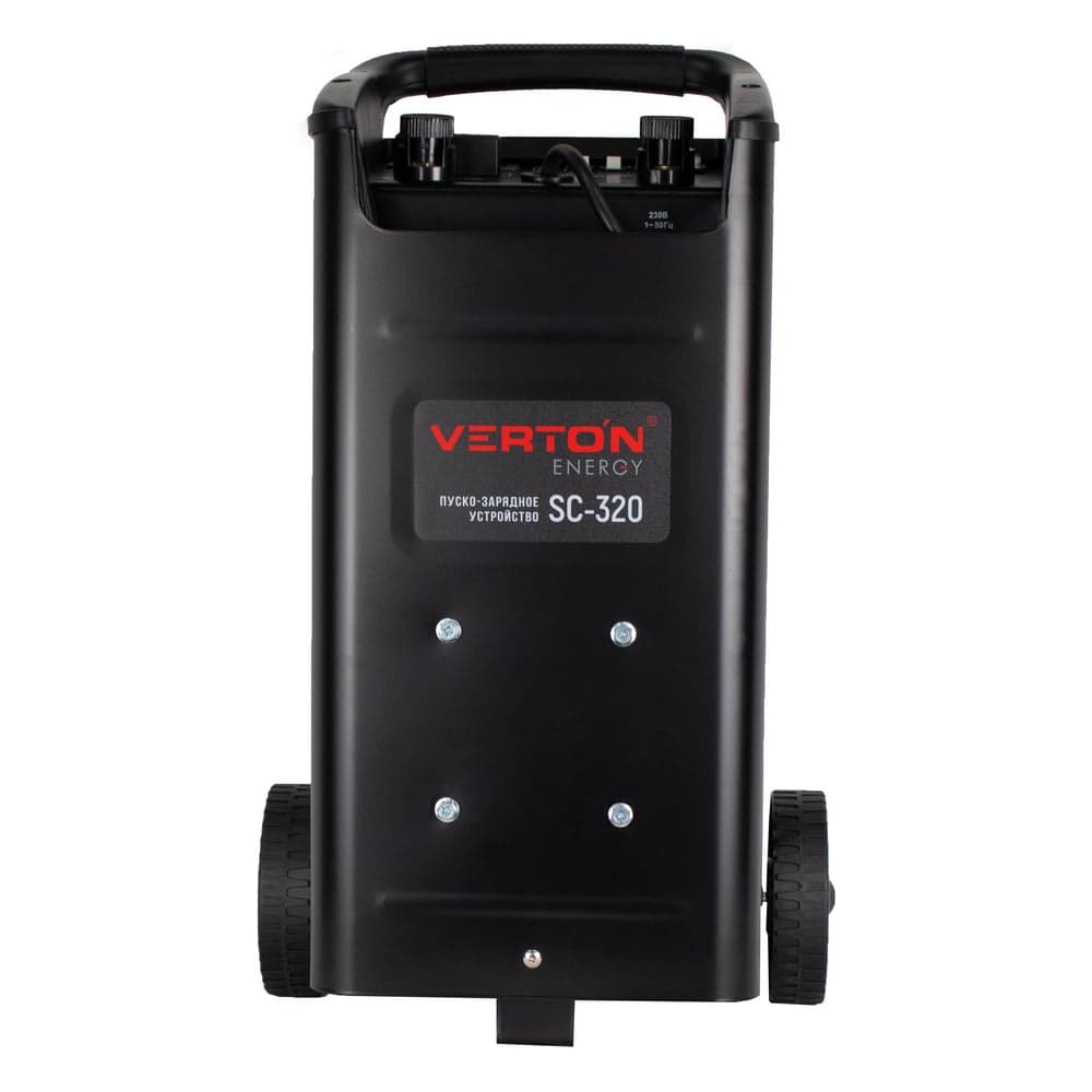 Пуско-зарядное устройство VERTON Energy SC-320, 230/50В/Гц,емк20-500Ач,12/24В,ток зар/зап45А/240А 01.12780.17927