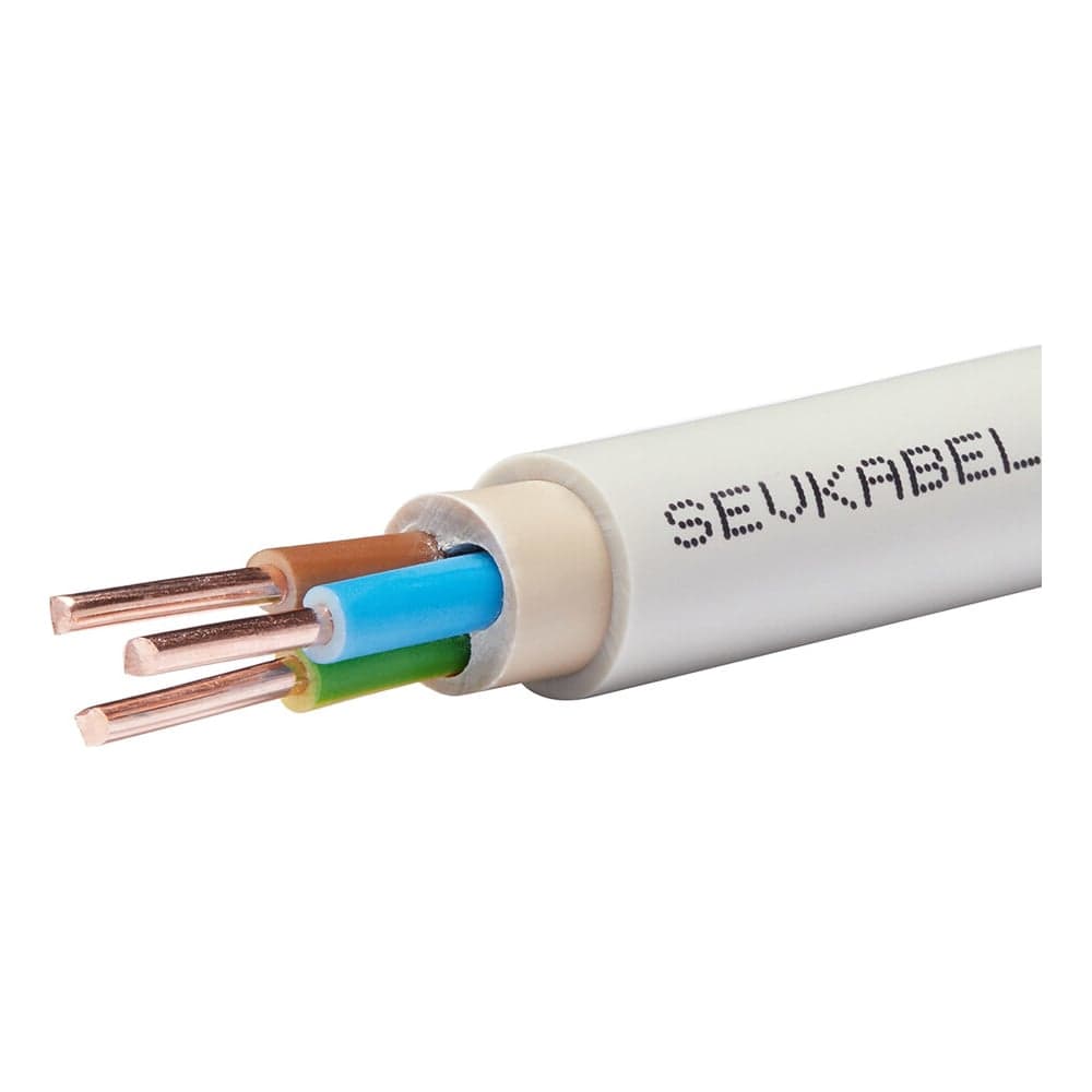 Кабель Севкабель NYM 3х1,5 мм 5 м 05521