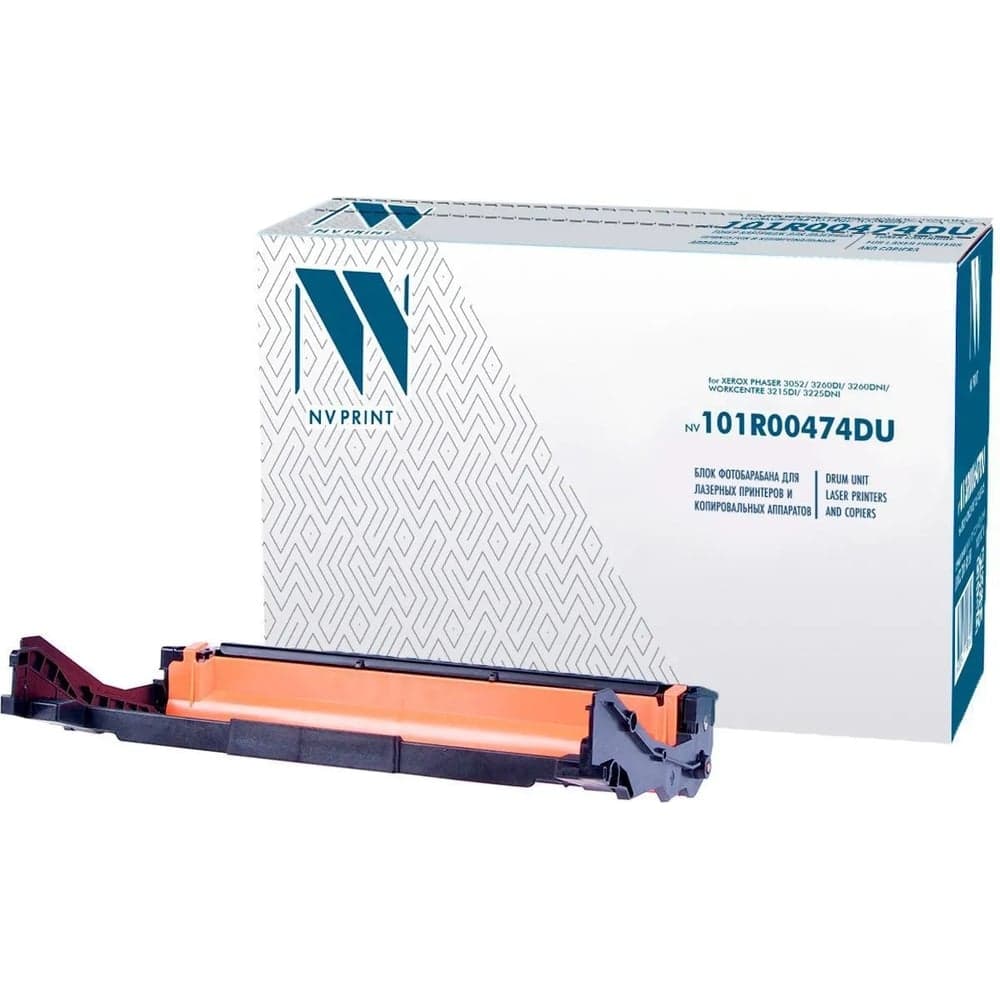 Блок фотобарабана NV Print NVP совместимый, NV-101R00474 DU для Xerox Phaser 3052/ 3260DI/ 3260DNI/ WorkCentre 3215DI/ 3225DNI (10000k) NV-101R00474DU