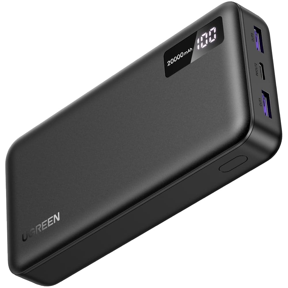 Внешний аккумулятор Ugreen PB312 20000mAh PD 20W Power Bank цвет серый 25683_