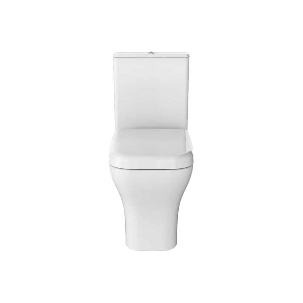 Напольный безободковый унитаз VITRA Polar двурежимный механизм смыва 3/6 л, дюропластовое сиденье микролифт 9843B003-7201