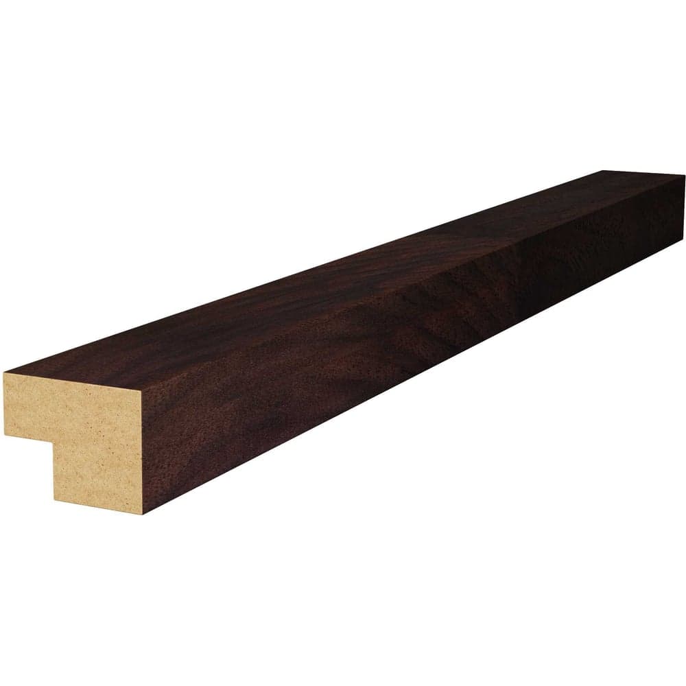 Торцевая рейка Cosca Decor 25x19x2750 мм, МДФ, дуб барон темный 00-00076255