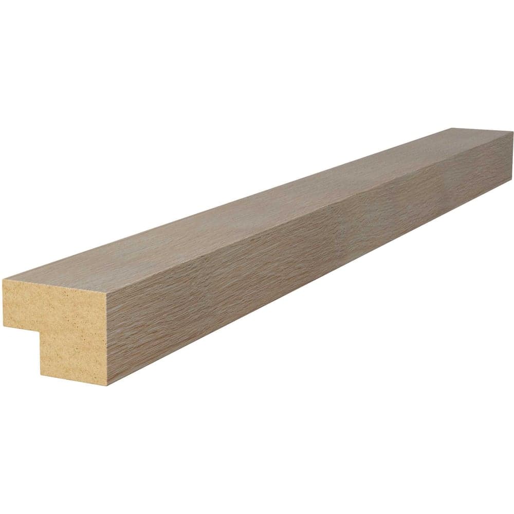 Торцевая рейка Cosca Decor 25x19x1350 мм, МДФ, ясень тирамису 00-00076278