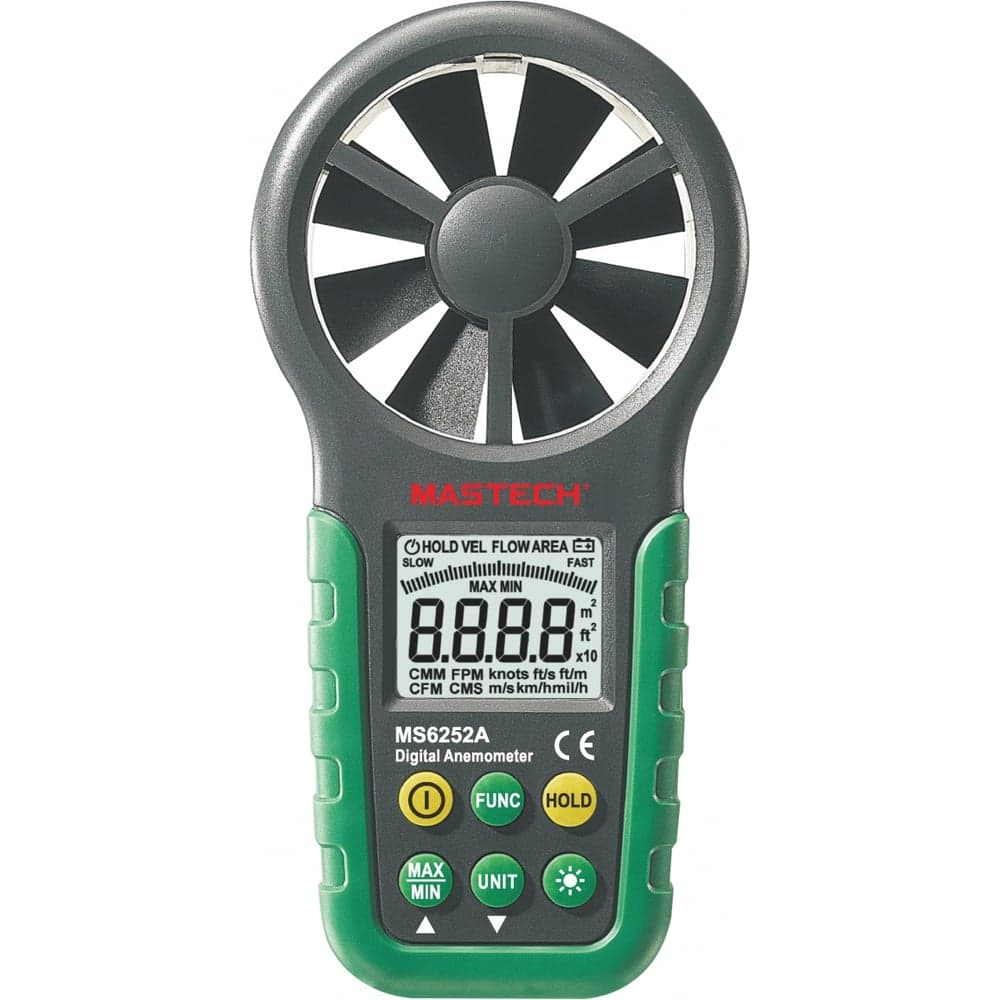 Цифровой анемометр с крыльчаткой Mastech MS6252A 00-00000225
