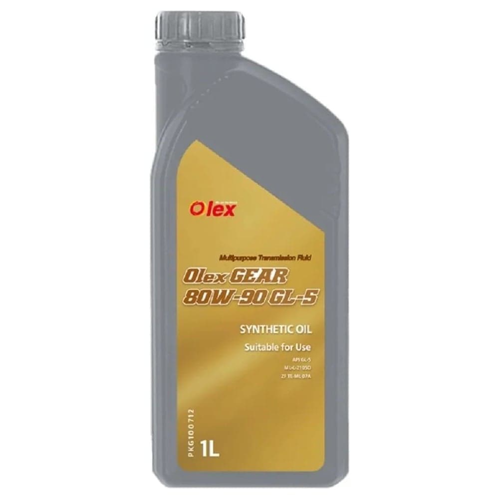 Трансмиссионное масло OLEX 1 л., GEAR 80W-90 GL-5 ( =PKG100712 ) PKG101012