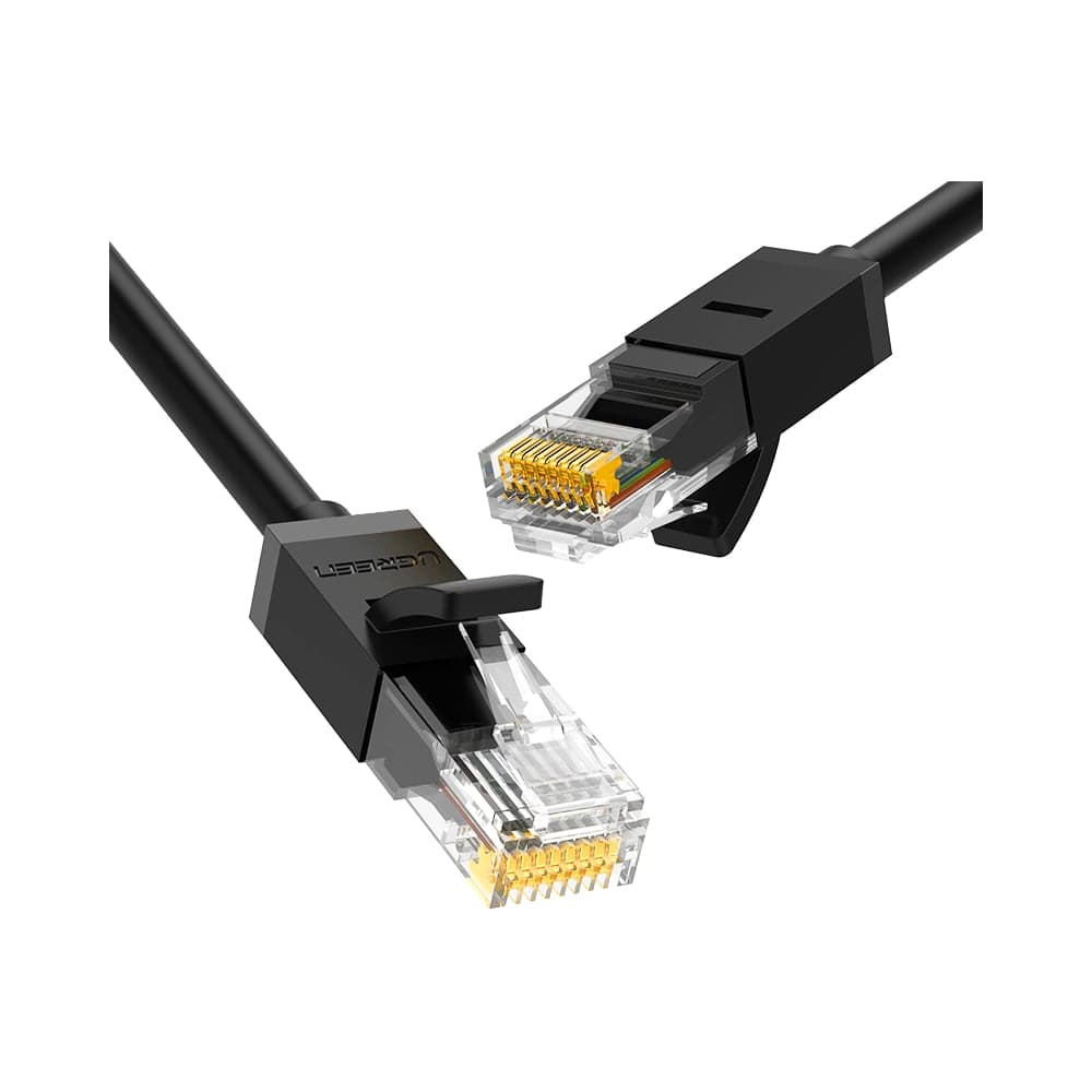 Кабель сетевой Ugreen NW102 () Cat 6 8-Core U/UTP Ethernet Cable. Длина: 1,5м. Цвет: черный 60545