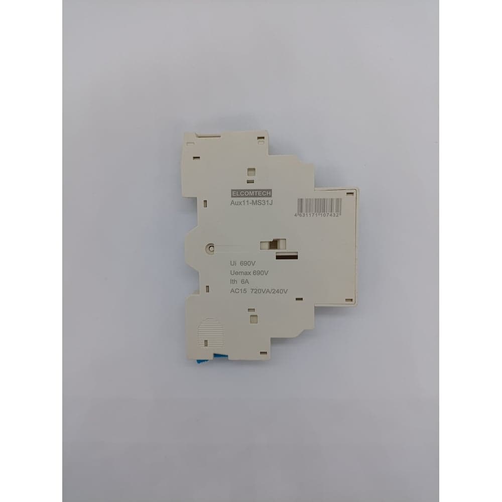 Доп контакт бокового монтажа ELCOMTECH Aux11S-MS31J, 1НО 1НЗ для MS31J УТ-00026542
