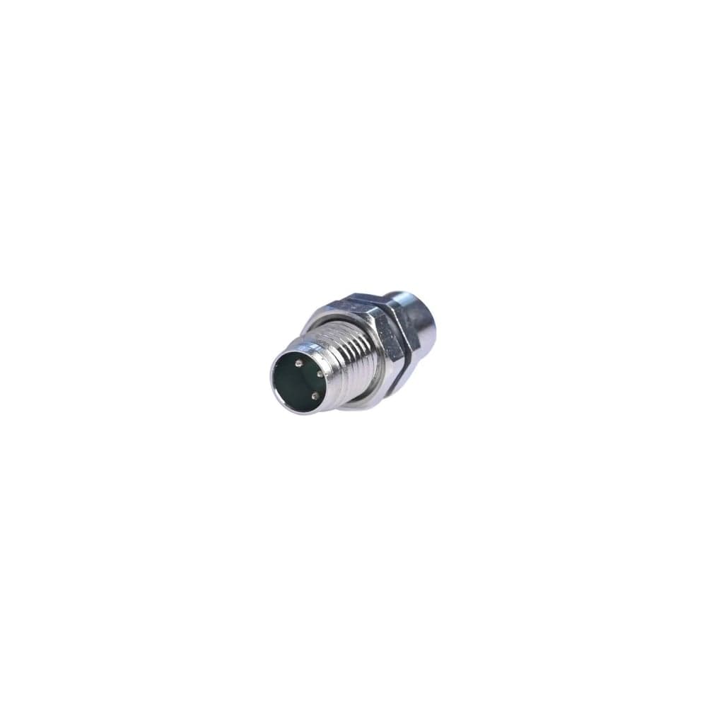 Mонтажный разъем VELLEDQ FLH-M8-M03(M8)-HB, Вилка, Прямой под пайку, Латунь никелированная 3-PINIP6760 AC/DC, 08-00024670