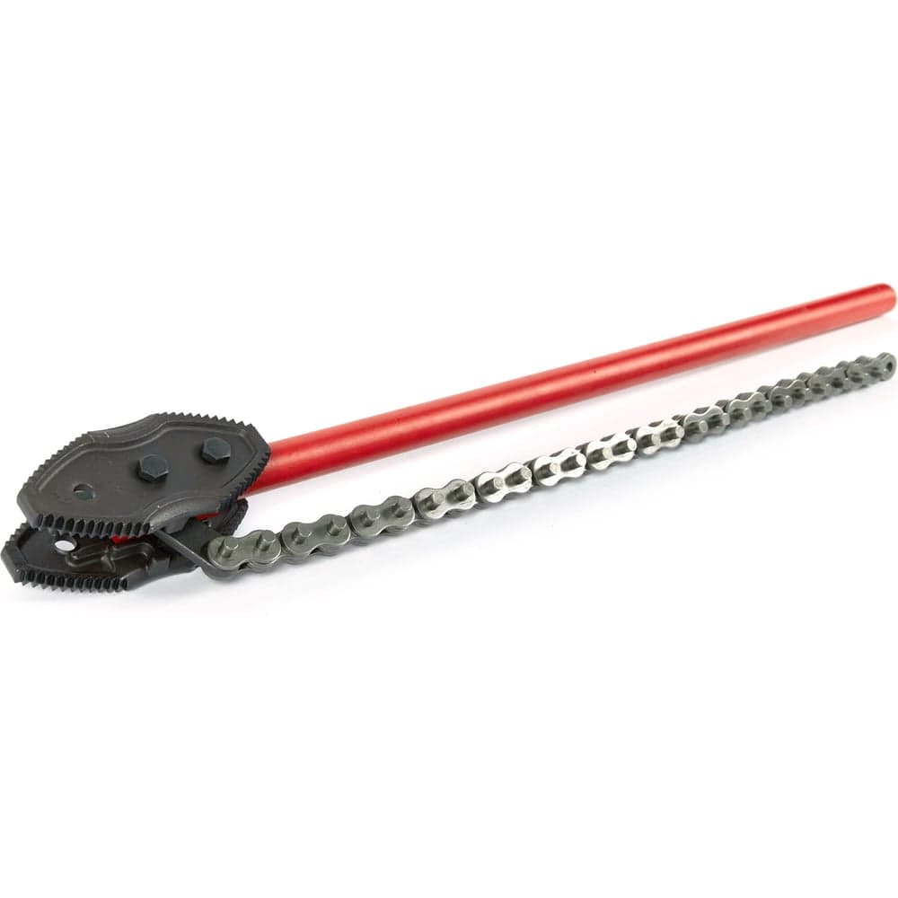 Двухсторонний цепной трубный ключ REDLI усиленный Chain Tong 4", R70244