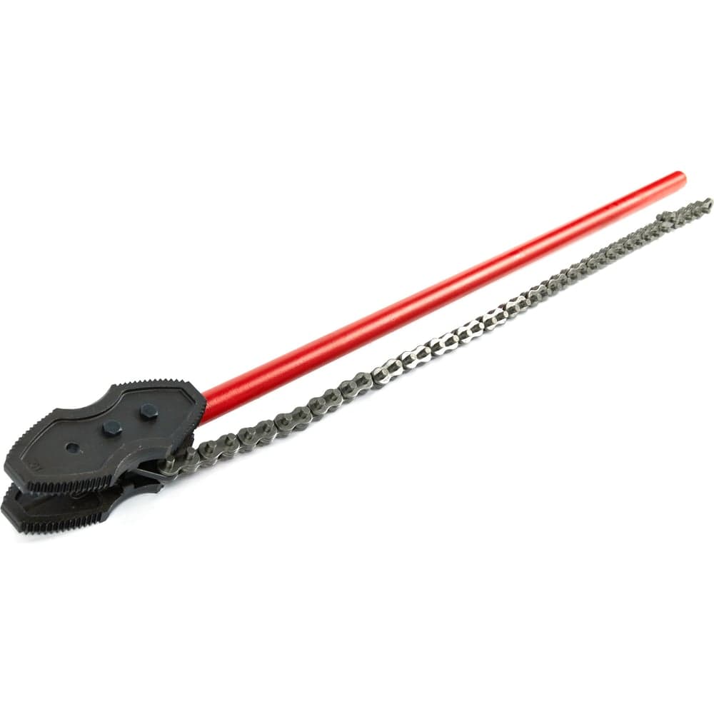 Двухсторонний цепной трубный ключ REDLI усиленный Chain Tong 10", R70250