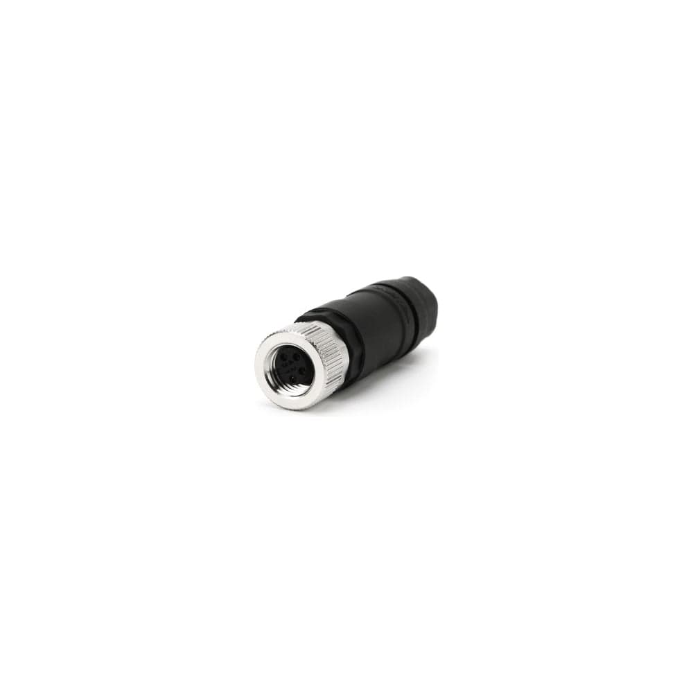 Соединитель клеммный VELLEDQ M8-F04T, Розетка, Прямой с клеммником, Пластик 4-PIN IP6560 AC/DC, 08-00024641