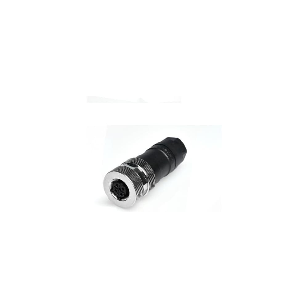Соединитель клеммный VELLEDQ M12-F05T, Розетка, Прямой с клеммником, Пластик 5-PIN IP65125 AC/DC, 08-00024714