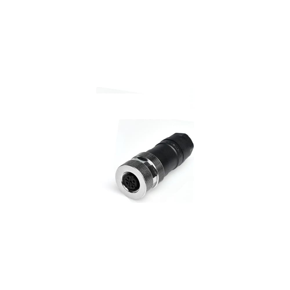 Соединитель клеммный VELLEDQ M12-F04T, Розетка, Прямой с клеммником, Пластик 4-PIN IP65250 AC/DC, 08-00024708