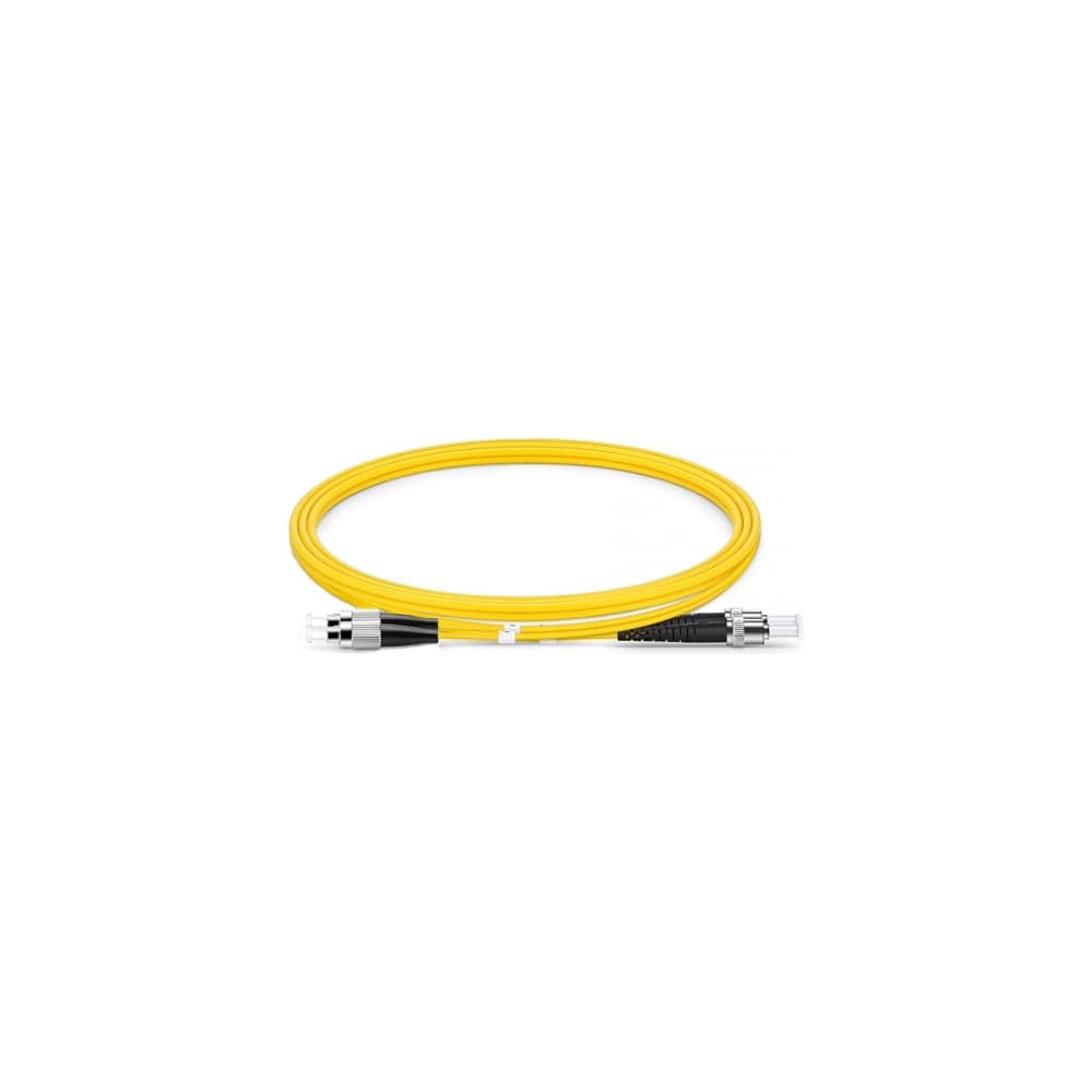 Оптический патч-корд TopLAN дуплексный, FC/UPC-ST/APC, SM 9/125, 120 м, DPC-TOP-652-FC/U-ST/A-120