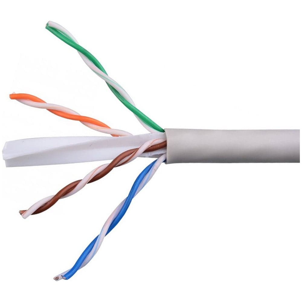 Кабель Cablexpert (RU) UTP indoor 4x2x0.55, медный, кат.6, однож., 100м, box, серый, UPC-6055-4-CU/100