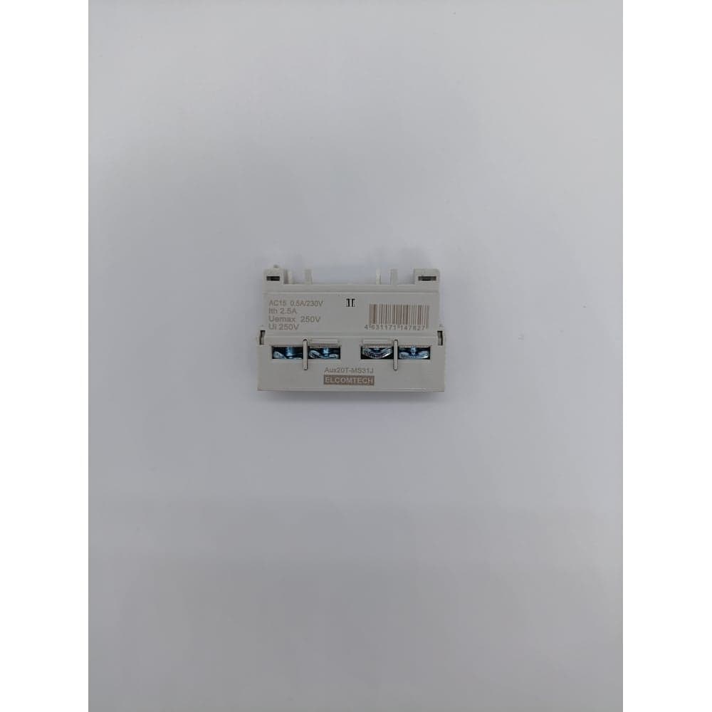 Дополнительный контакт верхнего монтажа ELCOMTECH Aux20T-MS31J, 2НО для MS31J УТ-00026576