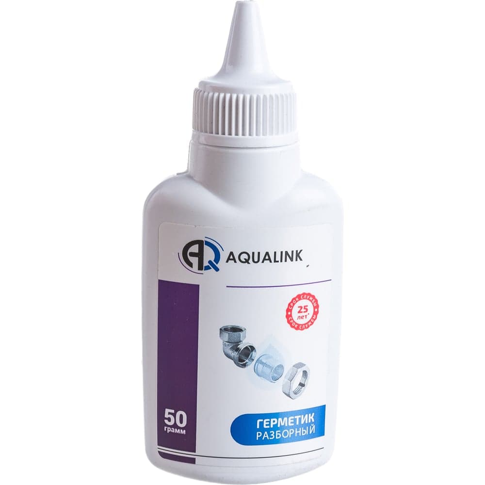 Анаэробный клей-герметик AQUALINK разборный, 50 г 2932 02932