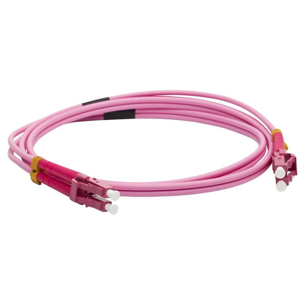 Патч-корд оптический дуплексный LANMASTER LC/PC-LC/PC, OM4, LSZH, 2 мм, 2.0 м LAN-2LC-2LC/OM4/SL-2.0