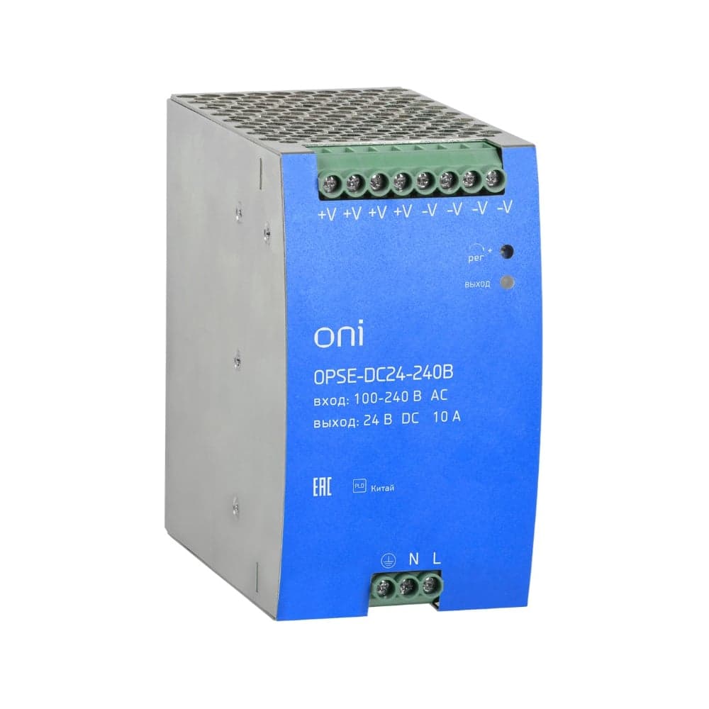 Блок питания ONI OPSE 220В AC/24В DC 240Вт OPSE-DC24-240B