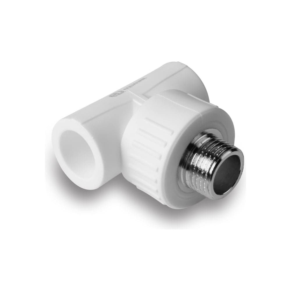 Комбинированный тройник AQUALINK ПП, 20х3/4 нар (Цена за упаковку 10 шт.)  арт. 3567