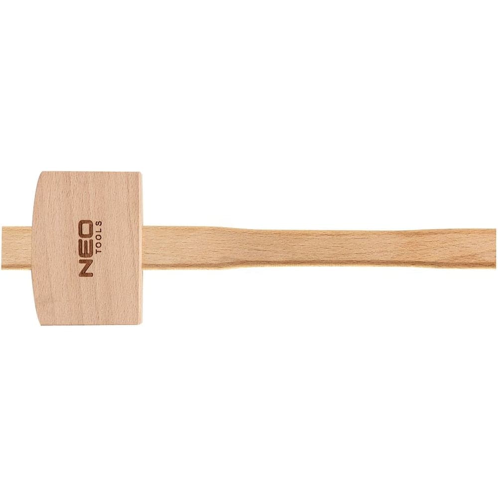 Деревянная киянка NEO Tools 100x70x46 мм, деревянная рукоятка 320 мм 25-076