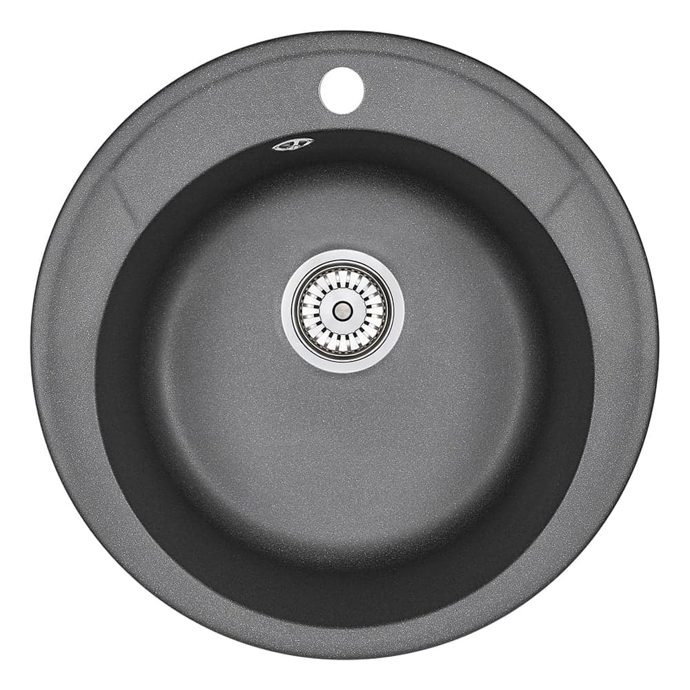 Кухонная мойка GRANULA Standart ST-4802 черный 4802, ЧЁРНЫЙ