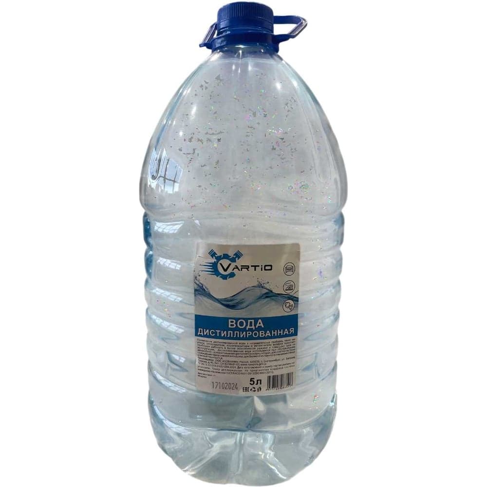 Вода дистиллированная VARTIO 5 л ПЭТ НФ-00000203