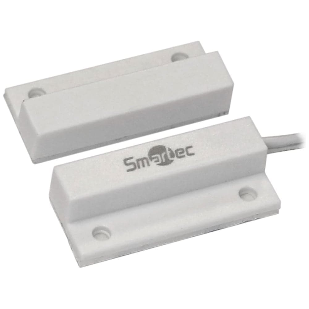Магнитоконтактный датчик Smartec ST-DM111NC-WT НЗ, белый, накладной для деревянных дверей smkd0510
