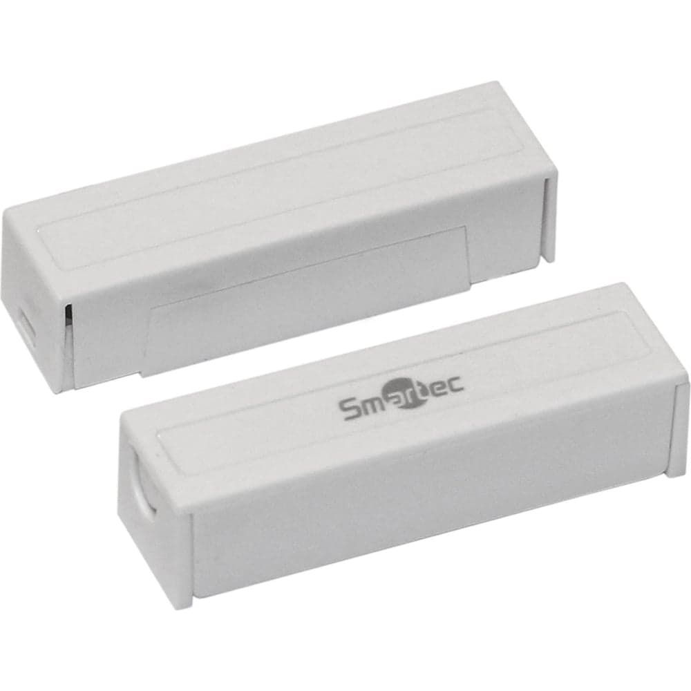 Магнитоконтактный датчик Smartec ST-DM124NC-WT НЗ, белый, накладной для деревянных дверей smkd0511