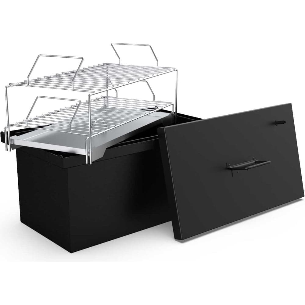 Коптильня двухъярусная GRILLUX Smoky Boom BLACK ВЗР2301-1