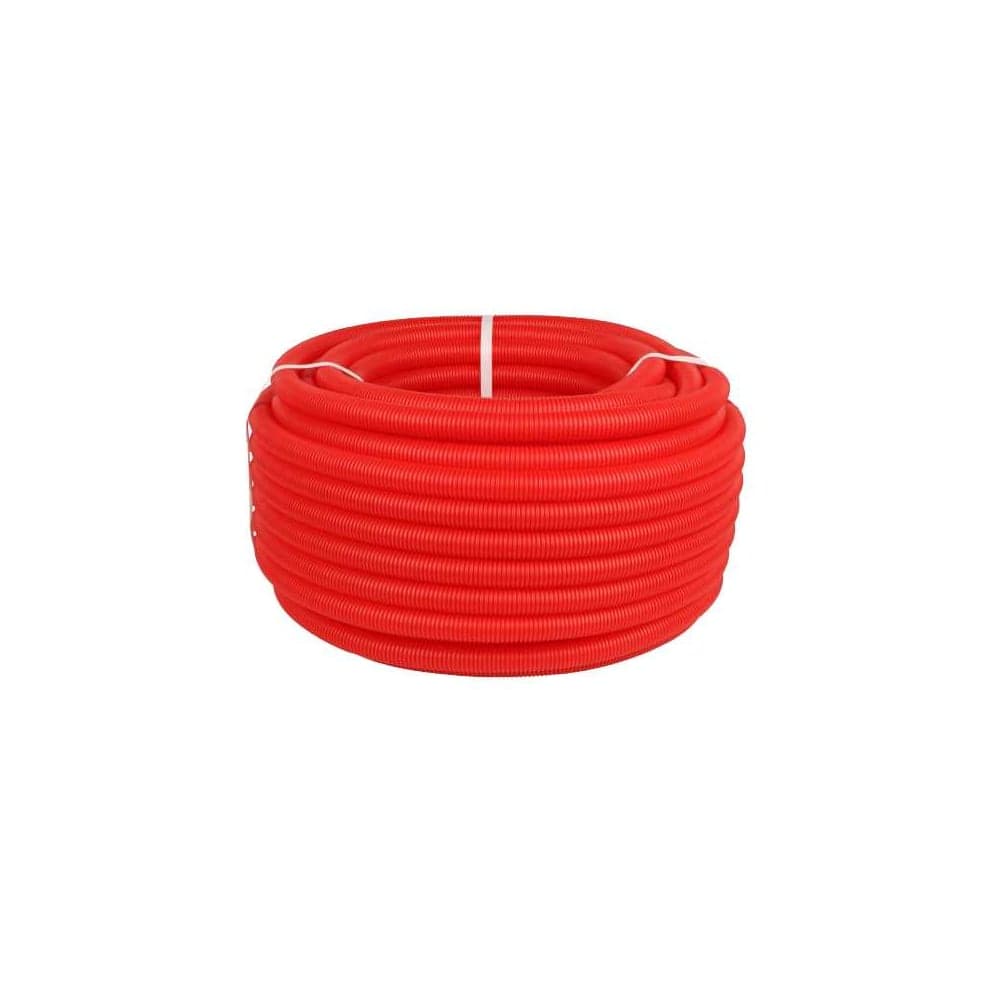 Труба гофрированная Smart Install 20 (18-21) цвет красный, бухта 50м SI-GPER-20RED50-R