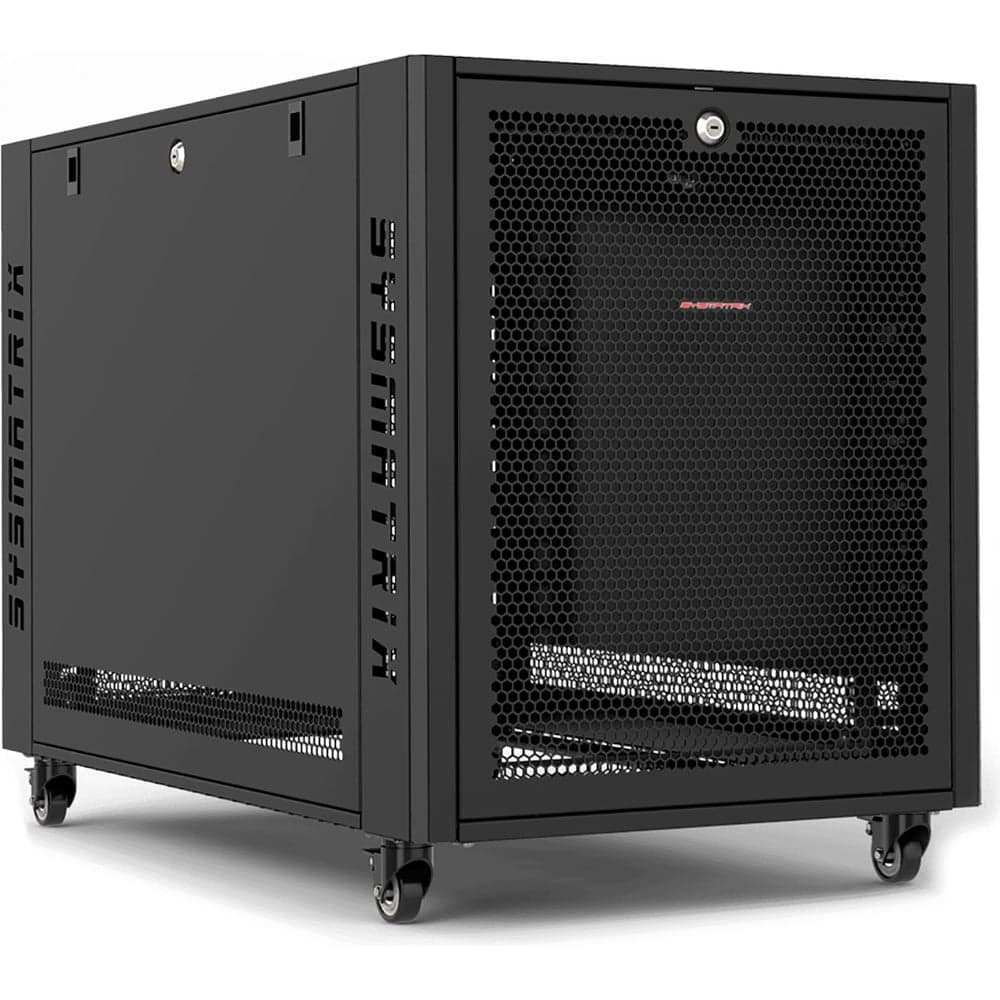 Коммутационный шкаф SYSMATRIX 12U 600х800х655 передняя и задняя двери перфорация MR 6812 933