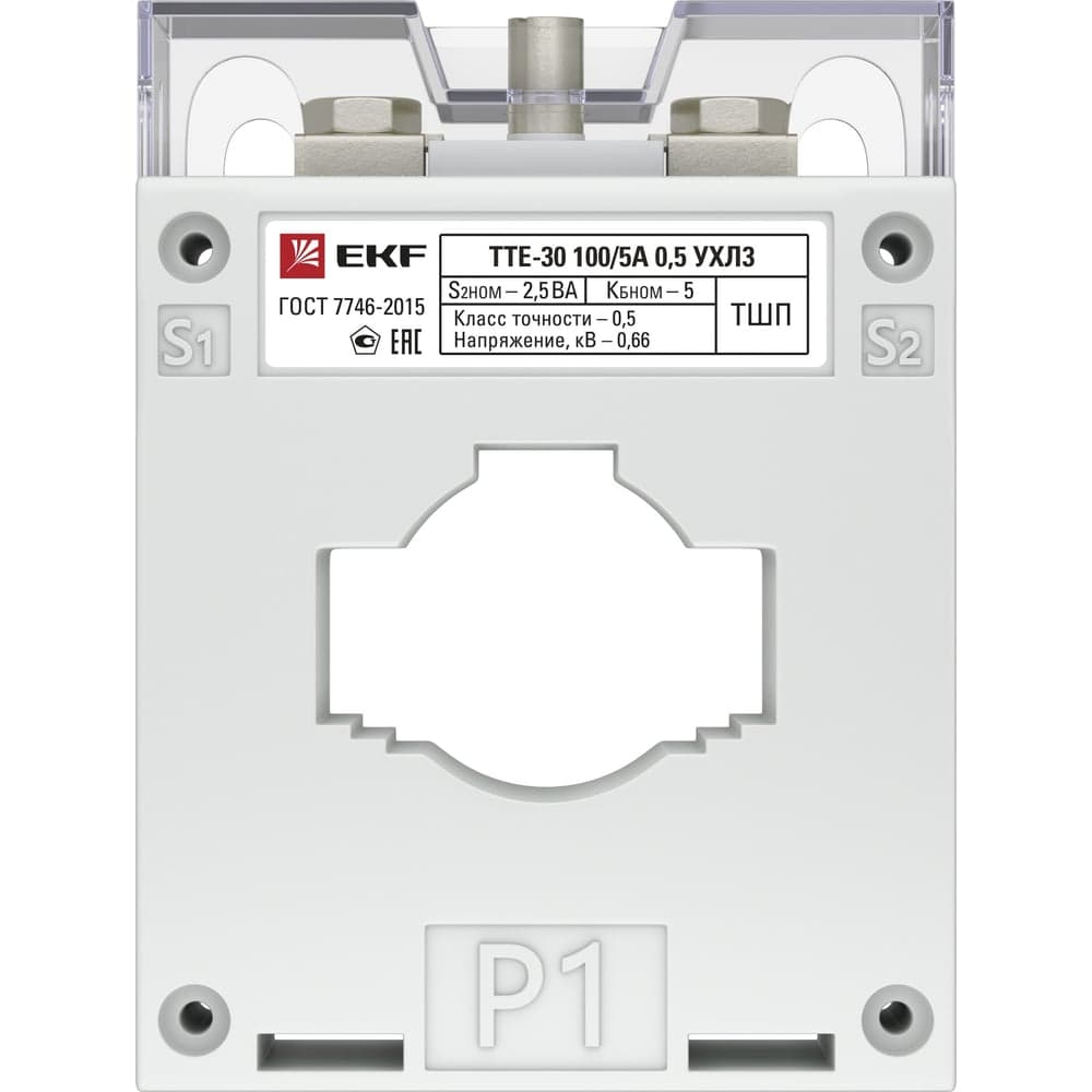 Трансформатор тока EKF ТТЕ-30-200 5А mini класс точности 0,5 PROxima tte-30M-200