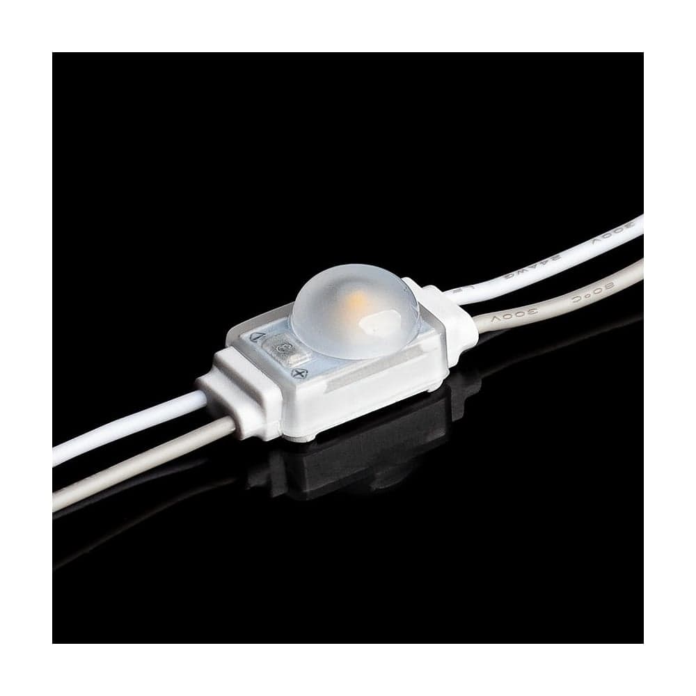 Светодиодный модуль MAKSILED 50 шт, 0.36 Вт, 12 В, IP67, 1smd 2835, 5лм, синий, ML-M1HL-L-2835-B-LP