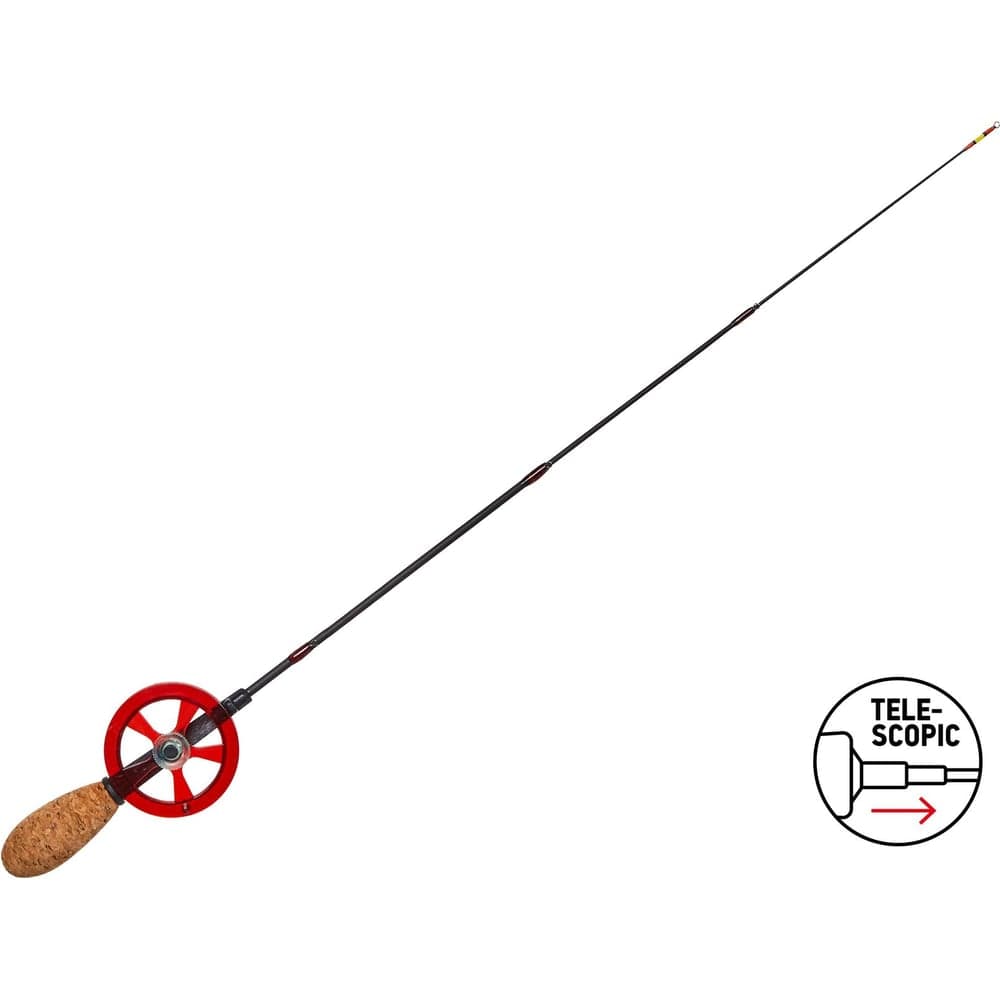 Телескопическая зимняя удочка LUCKY JOHN C-TECH JIG LIGHT 3 секции, 55 см LJ114-01