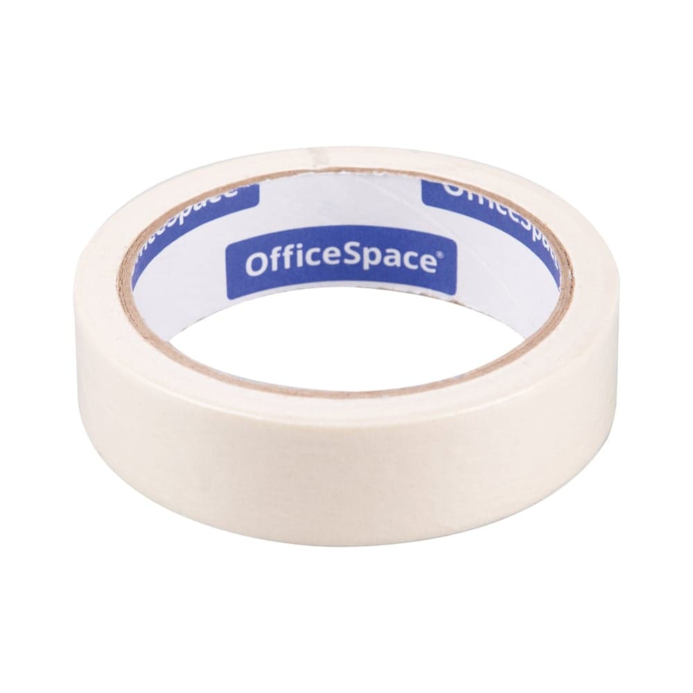 Малярная клейкая лента Office Space 25мм х 25м 36 шт ШК КЛ_18612