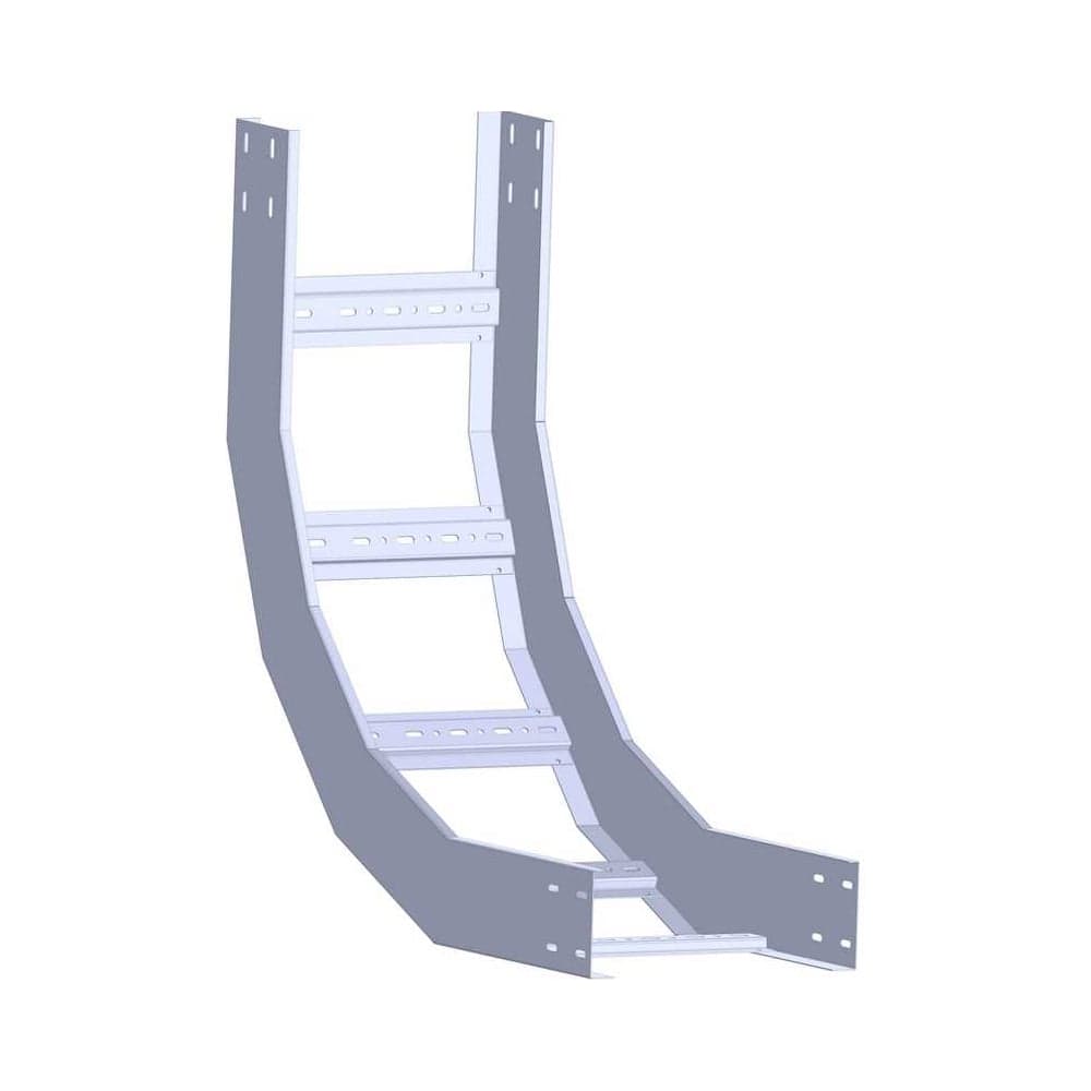 Угол вертикальный внутренний лотка лестничного LOTOK 90' 200x65 толщ. 1,2 мм LAILS 90' 200x65 (1,2)