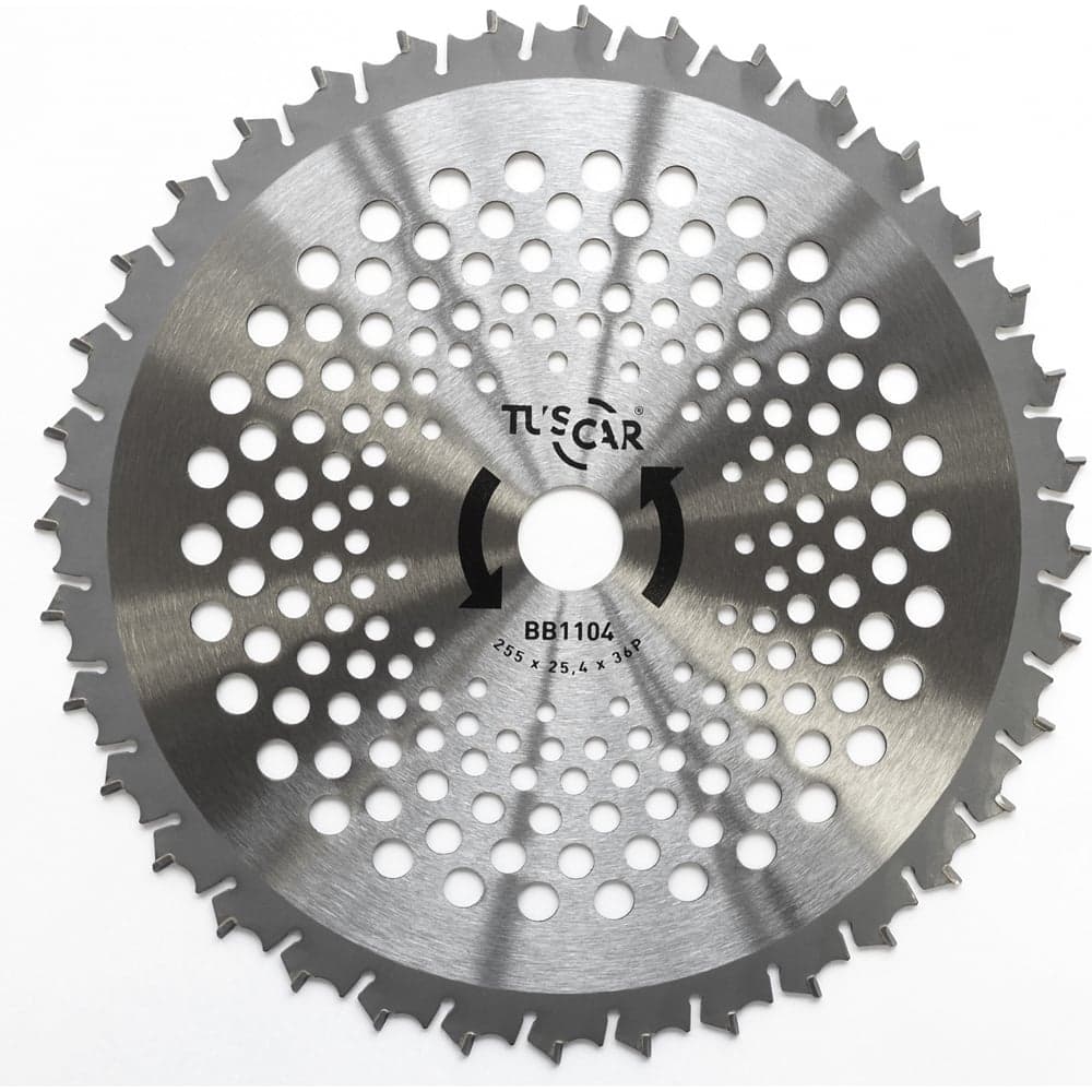 Нож для мотокосы TUSCAR BB1104, Premium, 255x25.4x36P, Shark tooth 1031104112-36-2
