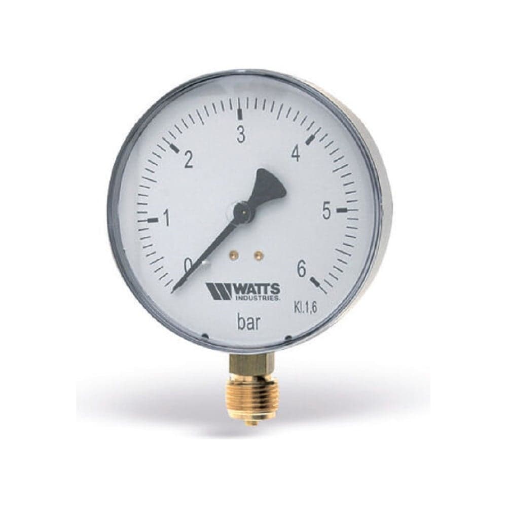 Манометр вертикальный Watts100-1/2- 4bar F+R250 MRS 10008076