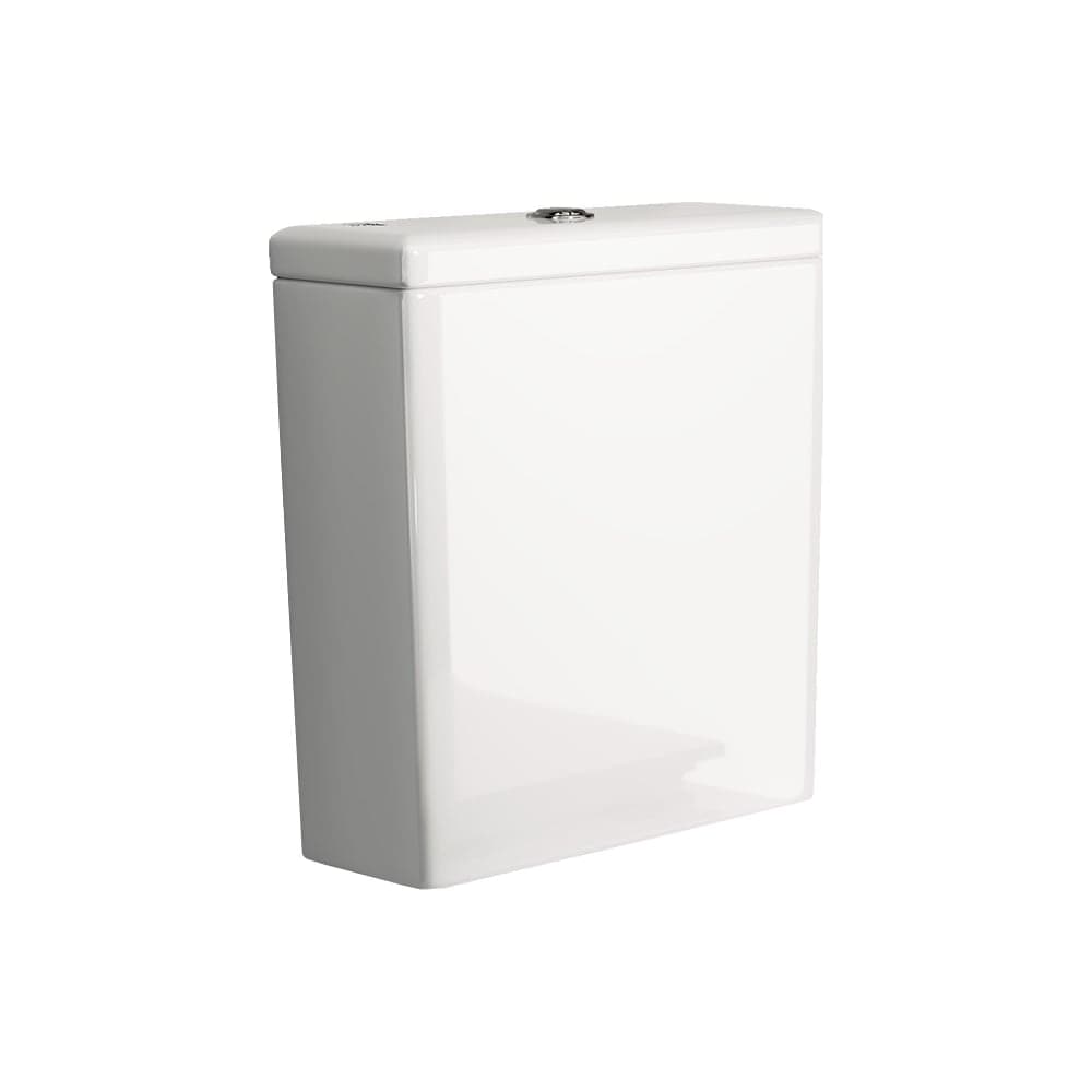 Бачок для унитаза Ceramicanova CUBIC Rimless, двойной смыв 3/6 арматура R&T CN1803-T