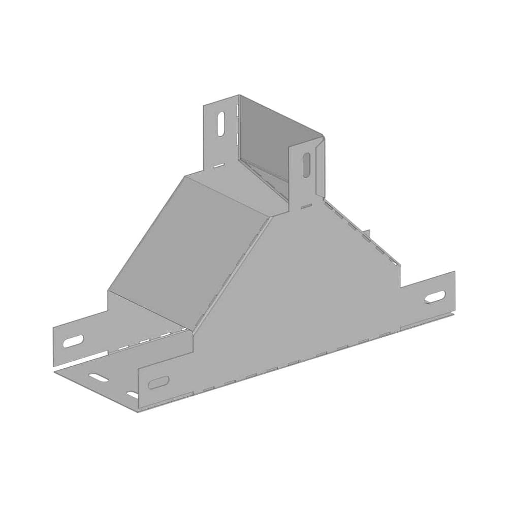 Ответвитель Т-образный вертикальный LOTOK 150x50 толщ. 0,7 мм LBТV 150x50 (0,7)