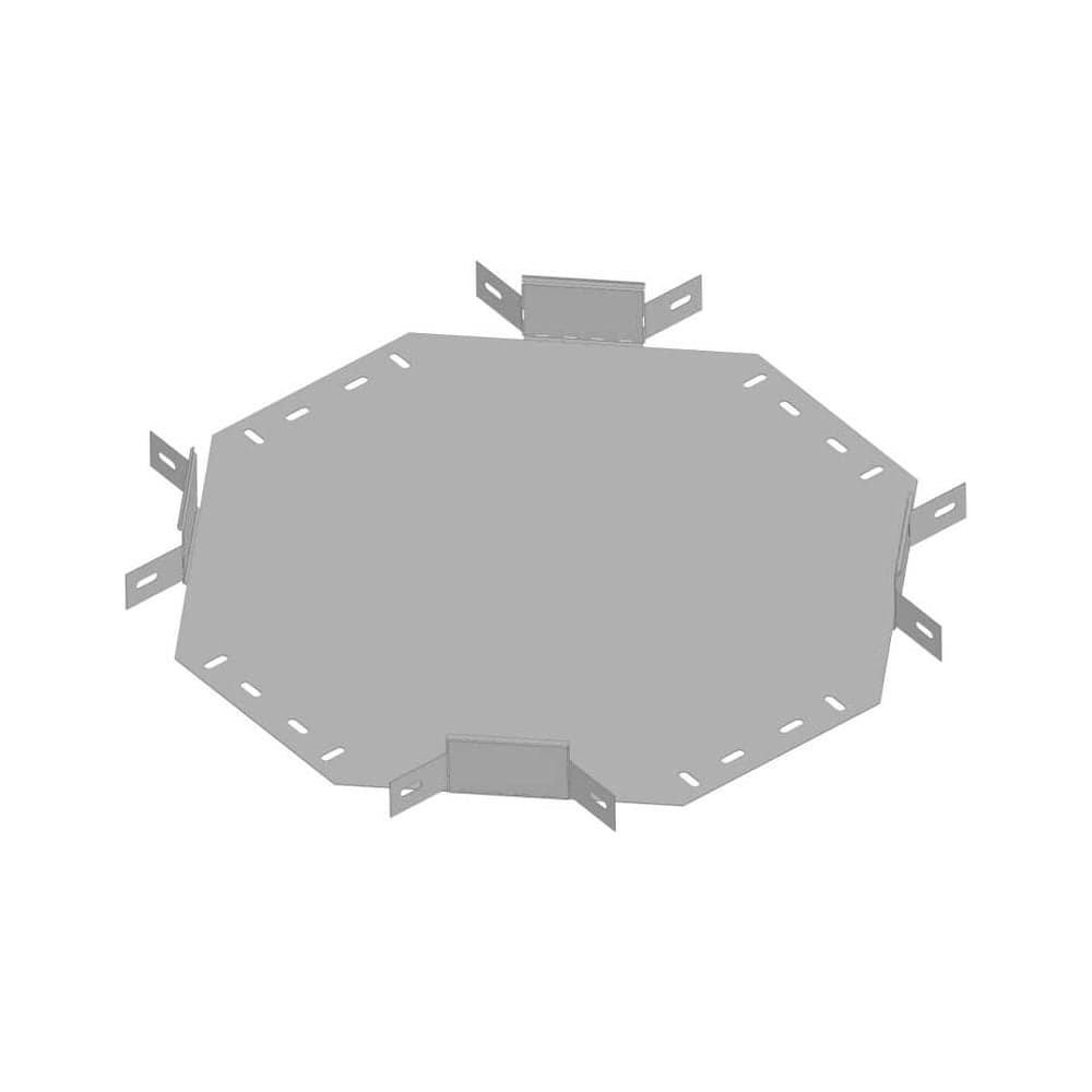 Ответвитель Х-образный горизонтальный LOTOK 100x50 толщ. 1 мм LBX 100x50 (1)