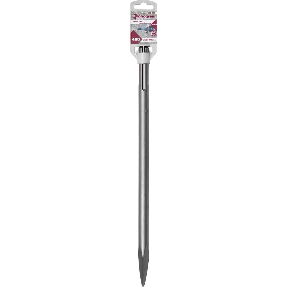 Зубило пикообразное Special (400 мм; SDS-max) Monogram 088-956